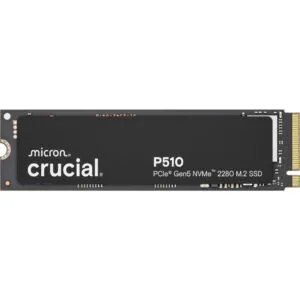 Crucial P510 1TB PCIe Gen5 NVMe M.2 SSD