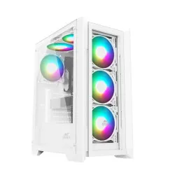 Ant Esports ICE-170TG Gaming Cabinet White