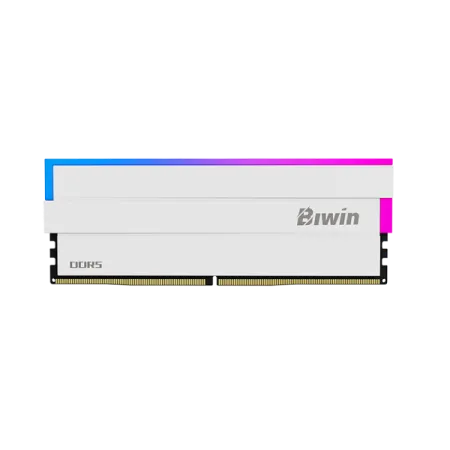 Biwin White Opal DW100 DDR5 RGB RAM 32GB (16GBx2) 6000MHz CL30