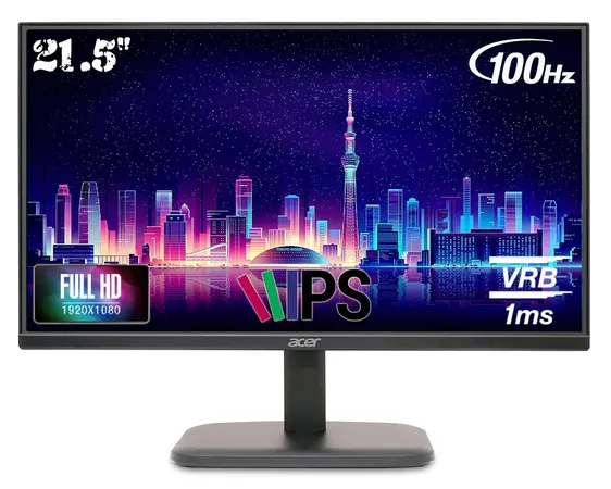 ACER EK220Q 22 Inch FHD 100Hz VA Panel 5MS VA Gaming Monitor