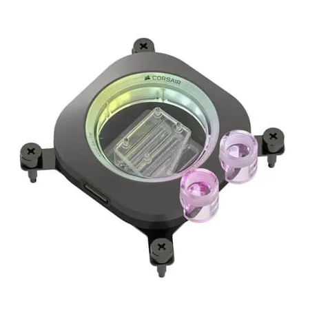 CORSAIR iCUE XC7 RGB ELITE CPU Water Block (1700/AM5) – Stealth Gray