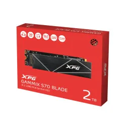 XPG GAMMIX S70 BLADE M.2 NVME 2TB PCIE GEN4 2280 SSD AGAMMIXS70B-2T-CS