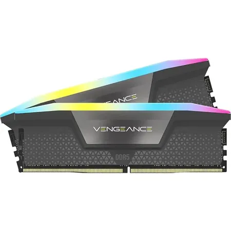 Corsair Vengeance RGB 96GB (48GBx2) DDR5 RAM 6000MHz CL30 288-Pin Desktop Memory