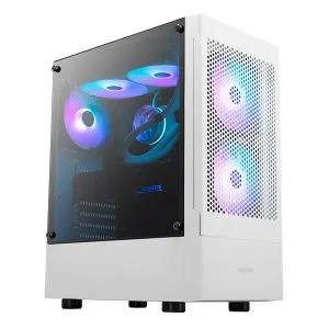 Gamdias Talos E3 Mesh Argb Atx Mid Tower Cabinet (Black) (TALOS-E3-MESH)