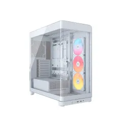 Corsair Frame 4500X RS-R ARGB Panoramic Glass Mid-Tower E-ATX Cabinet White (CC-9011315-WW)