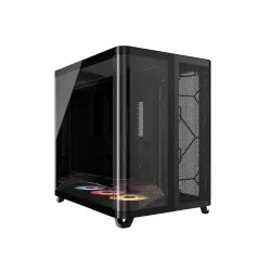 Corsair AIR 5400 RS-R ARGB Triple Chamber Mid-Tower Case - Black