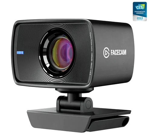 ELGATO FACECAM - TRUE 1080P OPTICAL ZOOM 60 FULL HD WEBCAM, FIXED-FOCUS GLASS LENS 10WAA9901