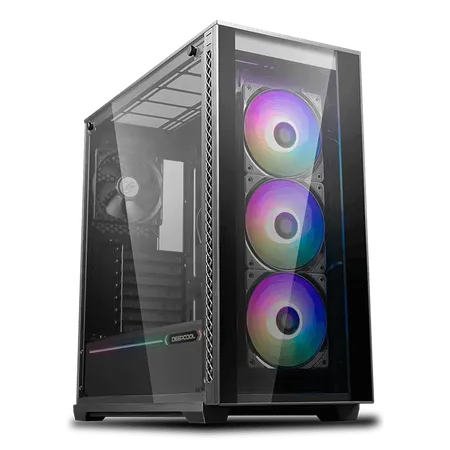 DEEPCOOL Matrexx 70 ADD-RGB 3F EATX Mid Tower Cabinet ( Black )