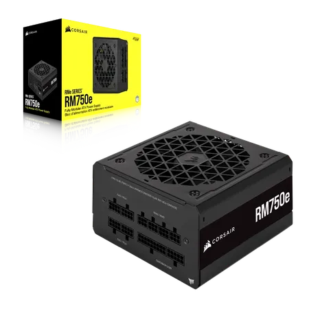 CORSAIR 750W RM750E 80 PLUS GOLD FULLY MODULAR ATX 3.0 SMPS