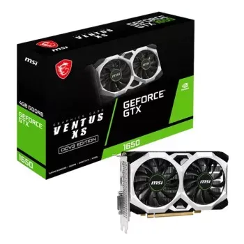 MSI GeForce GTX 1650 D6 Ventus XS OCV3 4GB Nvidia Graphics Card