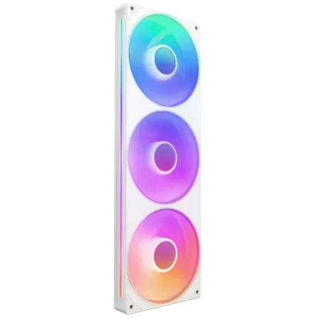 NZXT F360 RGB Core 360mm Single-Frame RGB Fan Unit-White