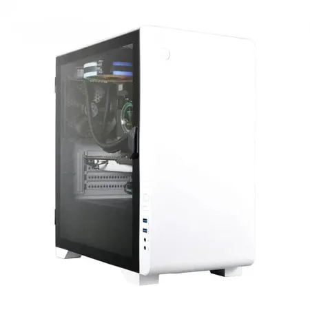 GAMDIAS Mars E2 Gaming MATX Mini tower Cabinet (White)