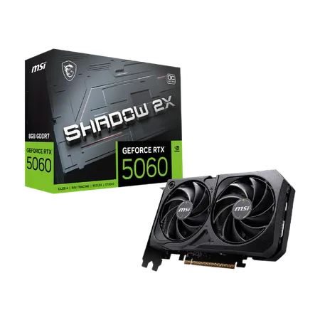 MSI GeForce RTX 5060 8G SHADOW 2X OC 8GB GDDR7