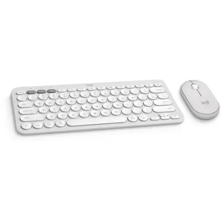 Logitech Pebble 2 Wireless Keyboard and Mouse Combo For Mac (Blue)