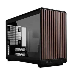 Lian Li A3-mATX Wood Glass Cabinet - Black...