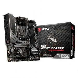 MSI MAG B550M MORTAR AMD B550 Micro-ATX Motherboard