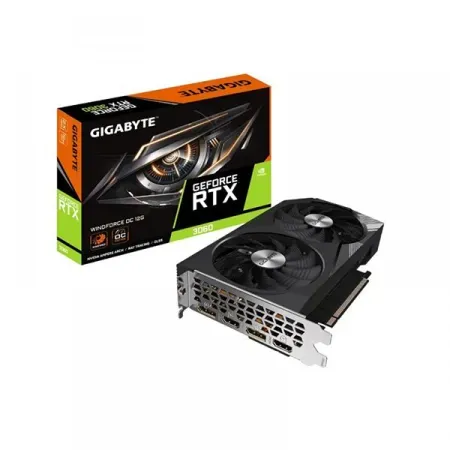 Gigabyte NVIDIA GeForce RTX 3060 Windforce OC 12GB GDDR6 Graphics Card