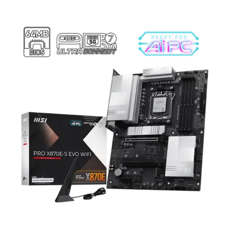 MSI Pro X870E-S EVO WIFI Motherboard