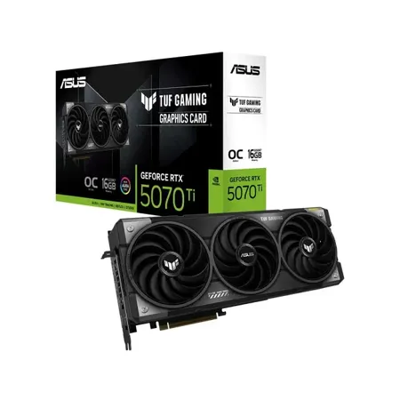 ASUS TUF Gaming GeForce RTX 5070 Ti 16GB GDDR7 OC Edition Graphics Card TUF-RTX5070TI-O16G-GAMING