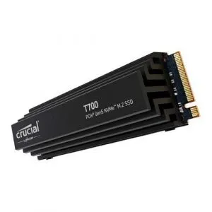Crucial T700 4TB PCIe 5.0 x4 M.2 Internal SSD with Heatsink