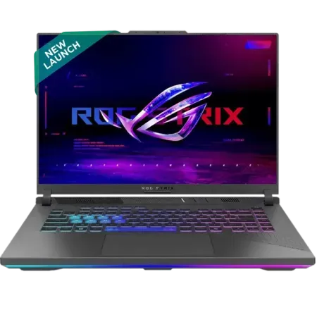 ASUS ROG Strix G16 G614PR-RV032WS AMD Ryzen 9 Gaming Laptop (16GB, 1TB SSD, Windows 11 Home, 12GB Graphics, 16 inch 165 Hz Full HD+ WUXGA IPS Display, NVIDIA GeForce RTX 5070 Ti, MS Office Home 2024, Eclipse Gray, 2.50 KG)