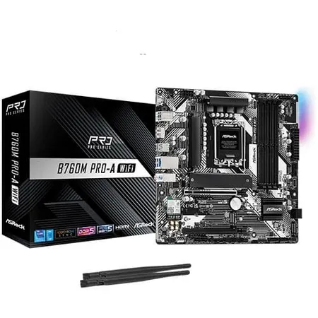 ASRock B760M Pro-A WiFi M-ATX Motherboard