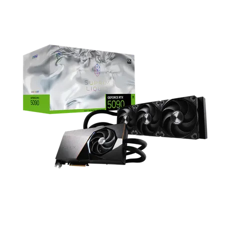 MSI GeForce RTX 5090 Suprim Liquid OC 32GB Nvidia Graphic Card
