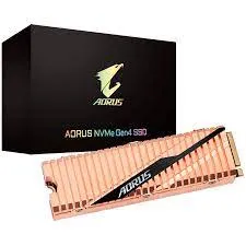 GIGABYTE AORUS 1tb nvme Gen4 with copper heatsink
