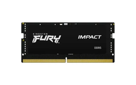 Kingston Fury Impact 16GB DDR5 RAM 5600MHz CL40 SODIMM Laptop Memory