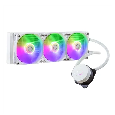 Cooler Master MasterLiquid 360 Core II White ARGB Liquid CPU Cooler (MLW-D36M-A18PA-RW)