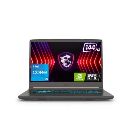 MSI Thin 15, Intel 13th Gen. i5-13420H, 40CM FHD 144Hz Gaming Laptop (16GB/1TB NVMe SSD/Windows 11 Home/NVIDIA GeForce RTX 3050, GDDR6 6GB/Cosmos Gray/1.86Kg) B13UDX-128IN