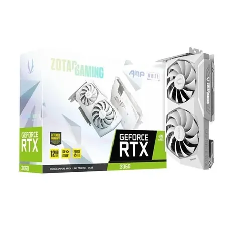 ZOTAC GAMING GEFORCE RTX 3060Â AMPÂ White EditionÂ 12GB GDDR6 (ZT-A30600F-10P)