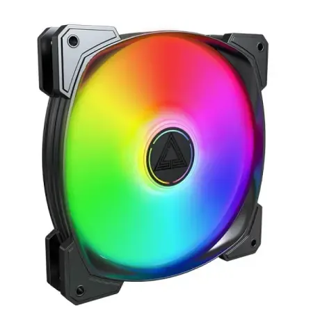 Montech HP140 ARGB 140mm Black PWM Fan (White)