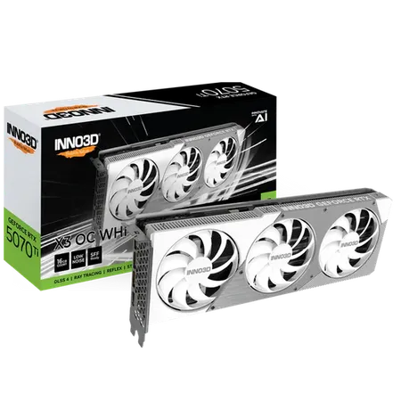INNO3D GeForce RTX 5070 Ti X3 OC White 16GB GDDR7