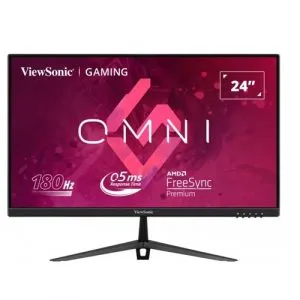 VIEWSONIC VX2428 24 Inch FHD 180Hz IPS Panel 104% SRGB 0.5MS AMD Freesync IPS Gaming Monitor