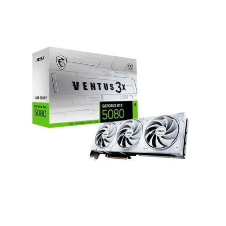 MSI RTX 5080 Ventus 3X OC White 16GB Graphics Card