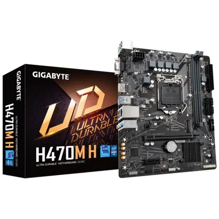 GIGABYTE GA-H470M-H INTEL LGA1200 MOTHERBOARD