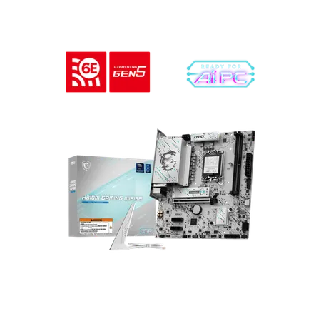 MSI H810M Gaming WiFi 6E Intel H810 LGA 1851 mATX DDR5 Motherboard