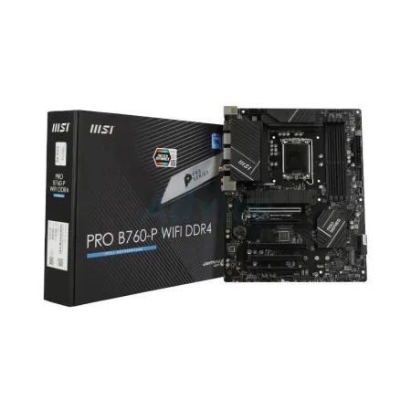 Msi Pro B760-p Wifi Ddr4 Intel Motherboard Supports Intel 12th , 13th & 14th Gen Processors