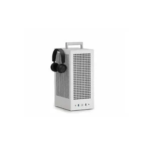 Hyte Revolt 3 Small Form Factor Premium ITX Computer Gaming Case Only, White