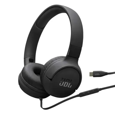 JBL Tune 520C On Ear Type C Wired Headphone (Blue)