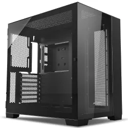 Ant Esports Crystal xl argb atx Mid Tower Cabinet With Tempered Glass Side Panel Black(CRYSTAL-XL-ARGB-BLACK)