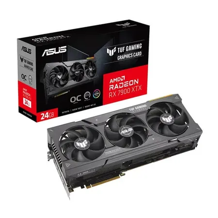 ASUS TUF Gaming Radeon RX 7900 XTX OC Edition 24GB GDDR6 Graphics Card TUF-RX7900XTX-O24G-GAMING