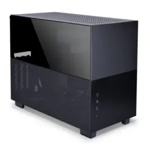Lian Li Q58X4 With PCIe 4.0 Riser Cable Mini-ITX Cabinet Black