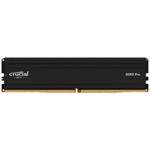 Crucial Pro 24GB (24GB x 1) 6000Mhz DDR5 Desktop Memory (RAM) Black