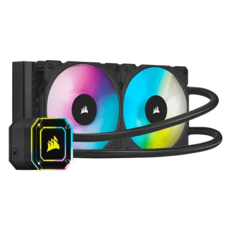 CORSAIR ICUE H115i RGB Pro XT 280mm CPU Liquid Cooler (Black)