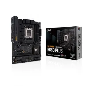 ASUS TUF Gaming B650-PLUS WiFi AMD Ryzen™ AM5 ATX Motherboard, 14 Power Stages, PCIe® 5.0 M.2 Support, DDR5 Memory, WiFi 6 and 2.5 Gb Ethernet, USB4® Support and Aura Sync