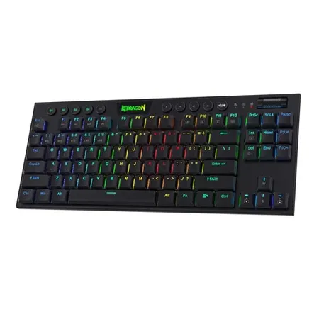 REDRAGON K621 Horus Tenkeyless Low Profile Mechanical Switch Wireless + Bluetooth Gaming Keyboard ( White )