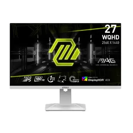 MSI MAG 274QRFW 27" 180Hz 2K WQHD 1ms IPS AMD FreeSync sRGB Gaming Monitor