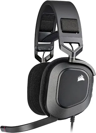 CORSAIR HS80 RGB Wireless 7.1 Surround Gaming Headphone With Mic ( White ) ( PC/PS5/PS4 )